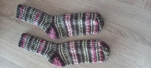 Handgestrickte Socken Größe 39 41 NEU