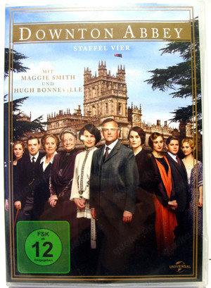 Downton Abbey - Staffel 4 - 4 DVD - Maggie Smith - Hugh Bonneville