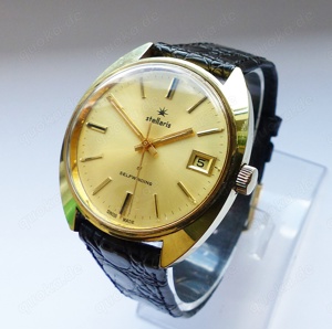 Felsa Stellaris Automatic Calendar 25J. Herren Vintage Armbanduhr - image 2