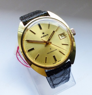Felsa Stellaris Automatic Calendar 25J. Herren Vintage Armbanduhr - image 5