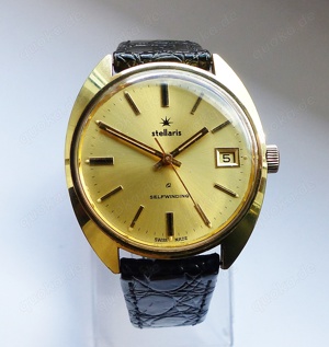 Felsa Stellaris Automatic Calendar 25J. Herren Vintage Armbanduhr - image 4