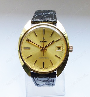 Felsa Stellaris Automatic Calendar 25J. Herren Vintage Armbanduhr - image 3