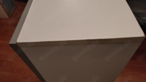 Badezimmer  Hochschrank und Hängeschrank Bademöbel Milchglas Bild 6