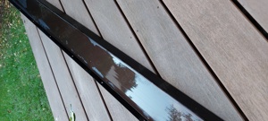 Fensterbank Fensterblech Alu elox. braun 337 cm