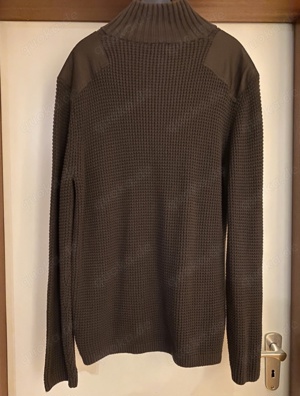 MEXX Herren Troyer XL XXL BW 59 Pullover Sweater Braun Strick Neu Bild 9