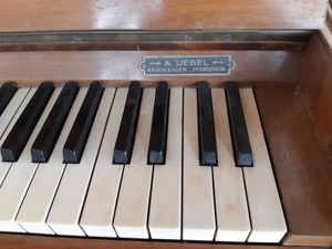Klavier Ackermann, überholt, Schmuckstück  Bild 3