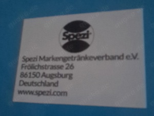Spezi Getränke Eis Wanne Bild 4