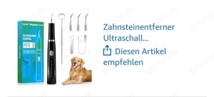 Zahnsteinentfernung Ultraschall Hund N E U