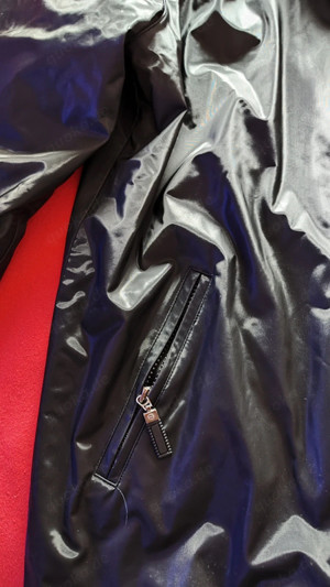 Kunststofflederjacke Damen