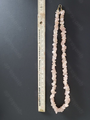 Rosenquarz Halskette