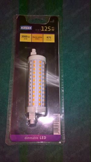 LED für Deckenfluter, dimmbar, warmweiß, R7S, Neu