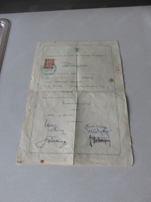 Zeugnis der Landeskammer Steiermark für Land- und Forstwirtschaft