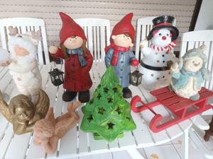 Weihnacht Figuren, Nikolaus, Engel, Bild, Christbaum, alles top