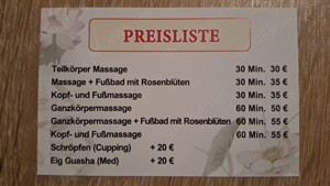 shunxin Chinesische Massage 