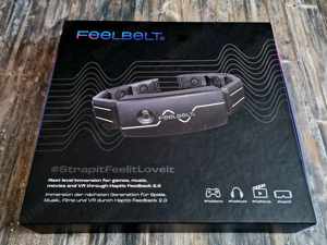 Feelbelt Gaming Gürtel Force Feedback 2.0 für PC, PlayStation, VR