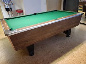 Profi-Billardtisch l Leonhart l schwarz l 6 Fuss groß l Steinschieferplatte  Bild 6