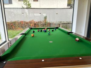 Profi-Billardtisch l Leonhart l schwarz l 6 Fuss groß l Steinschieferplatte  Bild 7