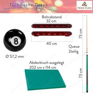 Komplettes Billard Zubehör Set l 16-teilig l neu Bild 6