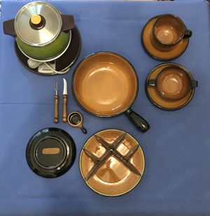Komplettes Fondue Set