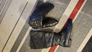 Lederstiefel, Gr. 42 abzugeben Bild 2