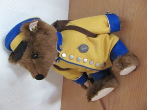 STEIFF Teddy   Moritz der Landpostbote  , 32 cm