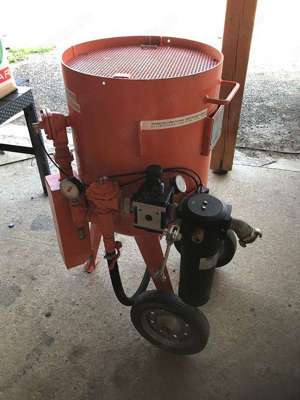 Industrieller Sandstrahlkessel SCX
