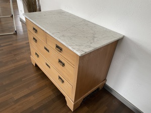 Antikes Set 1 Kommode + 2 Nachttische  Bild 3