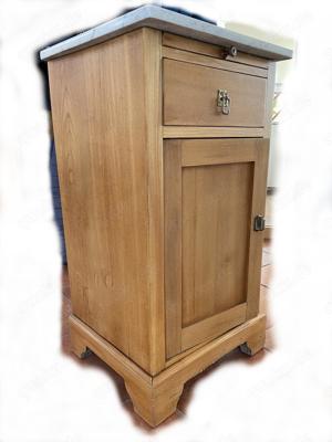 Antikes Set 1 Kommode + 2 Nachttische  Bild 6