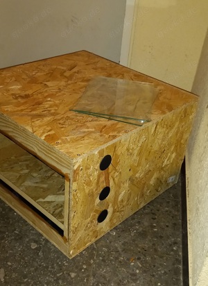 Holzterrarium, ca 60x60x40 