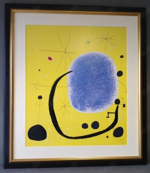 Joan MIRÓ (1893-1983). Originell Kartell .(BAUHAUS,Picasso ERA).Handsigniert Bild 3