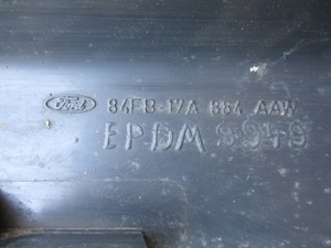 Ford Fiesta Mk2 Stoßstangeneck vorne links 84FB17A884AAW Bild 2