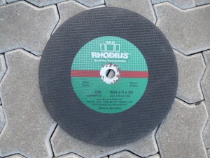  36x Rhodius Qualitäts Trennscheiben 300x3x20 - NEU