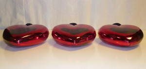 3 rote Dekoherzen Bild 2