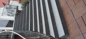 Steinteppich verlegen Innen und Aussen