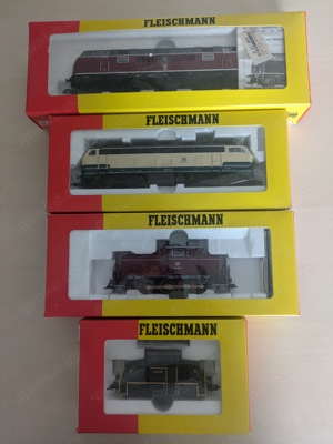 Auflösung! FLEISCHMANN (HO)-Loks, Wagen etc. originalverpackt zvk. Bild 2