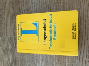 Langescheidt Taschenwörterbuch Spanisch, wie neu!