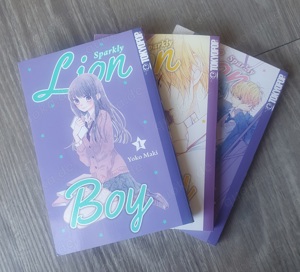 Manga "Sparkly Lion Boy" Bände 1 - 3