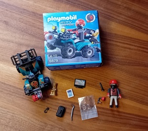 Playmobil 6879 City Action - Ganoven-Quad