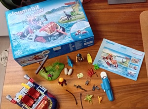 Playmobil 9435 Luftkissenboot mit Unterwassermotor