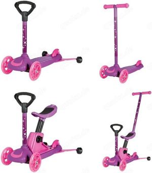 PLAYTIVE 4-in-1 Triscooter, Kleinkinder Scooter  Bild 2