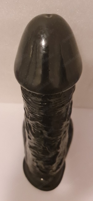 Dildo Schwarz mit Saugnapf  Bild 5