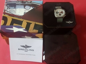 UhrArmbanduhr Breitling Geneve Swiss Schaltrad Chronograph Venus 178 Handaufzug