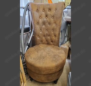 Repräsentativer Stuhl   Sessel mit hoher Lehne!