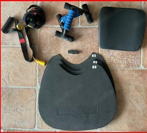 Power Plate my5, silber (2008), top Zustand