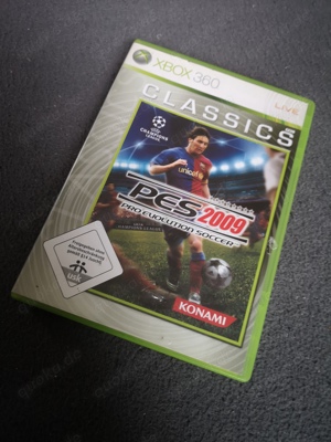 XBOX360 PES 2009 Pro Evolution Soccer in OVP