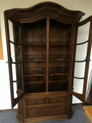 zu Anfragen, TEXT lesen. ! ! ! Vitrine, Sammelvitrine, Eichenvitrine MASSIV Handgefertigt UNIKAT Bild 4