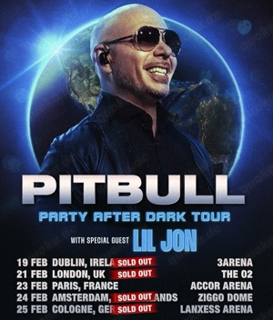 2xTickets für Pitbull Konzert in Köln 25.02.2025