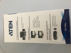 Aten CS1782C 2-Port USB DVI Dual Link Audio KVM-Switch - Neu Bild 2