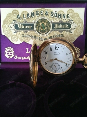 Lange und Söhne Savonette 1a 18 Karat