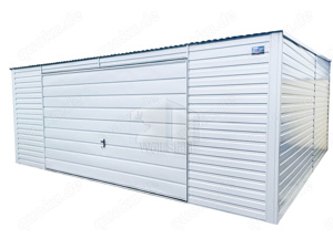 Blechgarage 5x5m Fertiggarage Lieferung und Montage kostenlos Hohe Qualität GP117